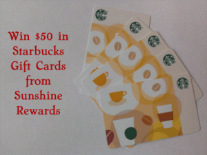 $50 Starbucks Gift Cards