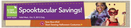 Joann Halloween Sale