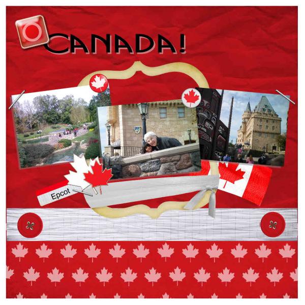 O Canada

credits:
Oh Canada! by Pink Peacock Designs
Scrapbook Factory Deluxe